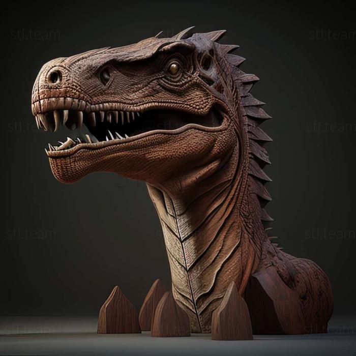 3D model Pisanosaurus (STL)